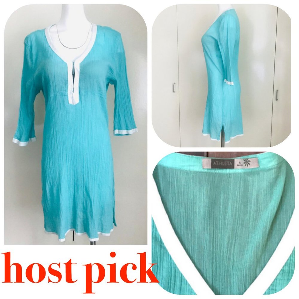 Athleta Cotton Crepe Cover-up/Sarong
